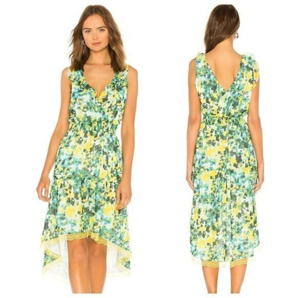 House of Harlow 1960 xREVOLVE Rita Dress - Kelly Green Floral
